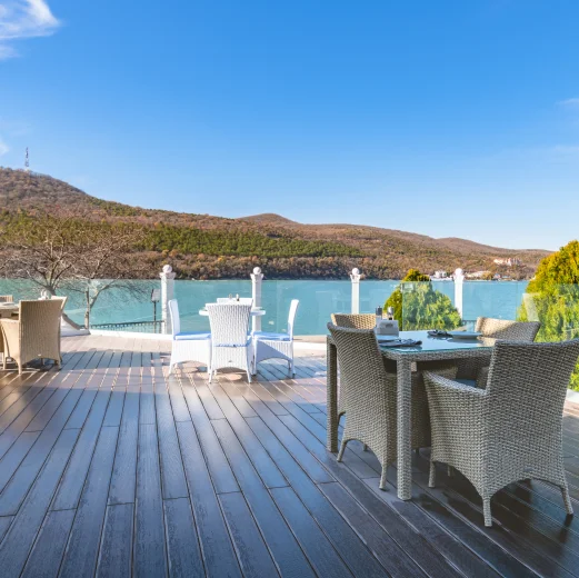 Терраса ресторана «1870» Абрау-Дюрсо